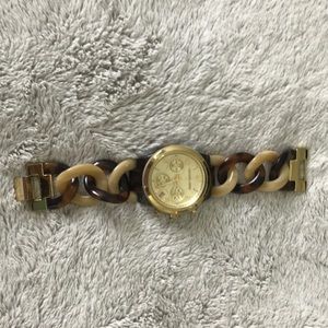 Michaels kors tortoise watch